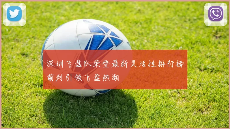 深圳飞盘队荣登最新灵活性排行榜前列引领飞盘热潮